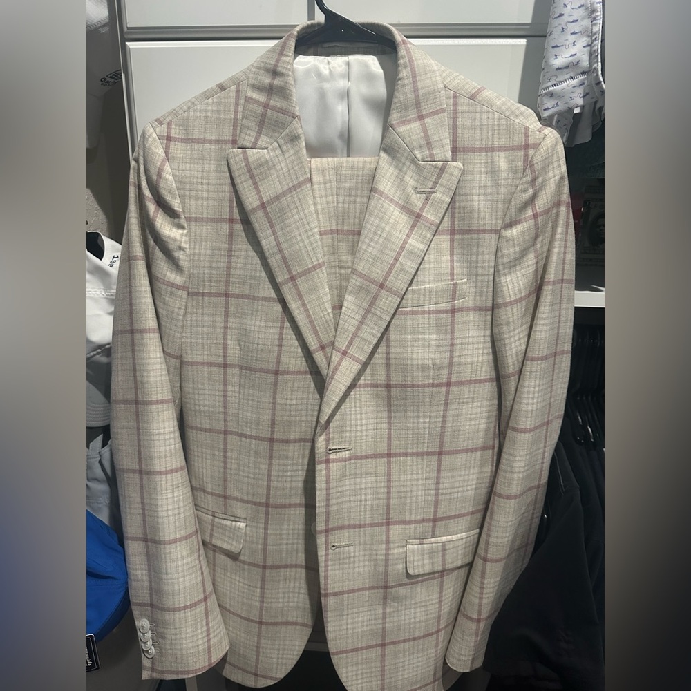 Topman Suit 36r with pants 30/30
